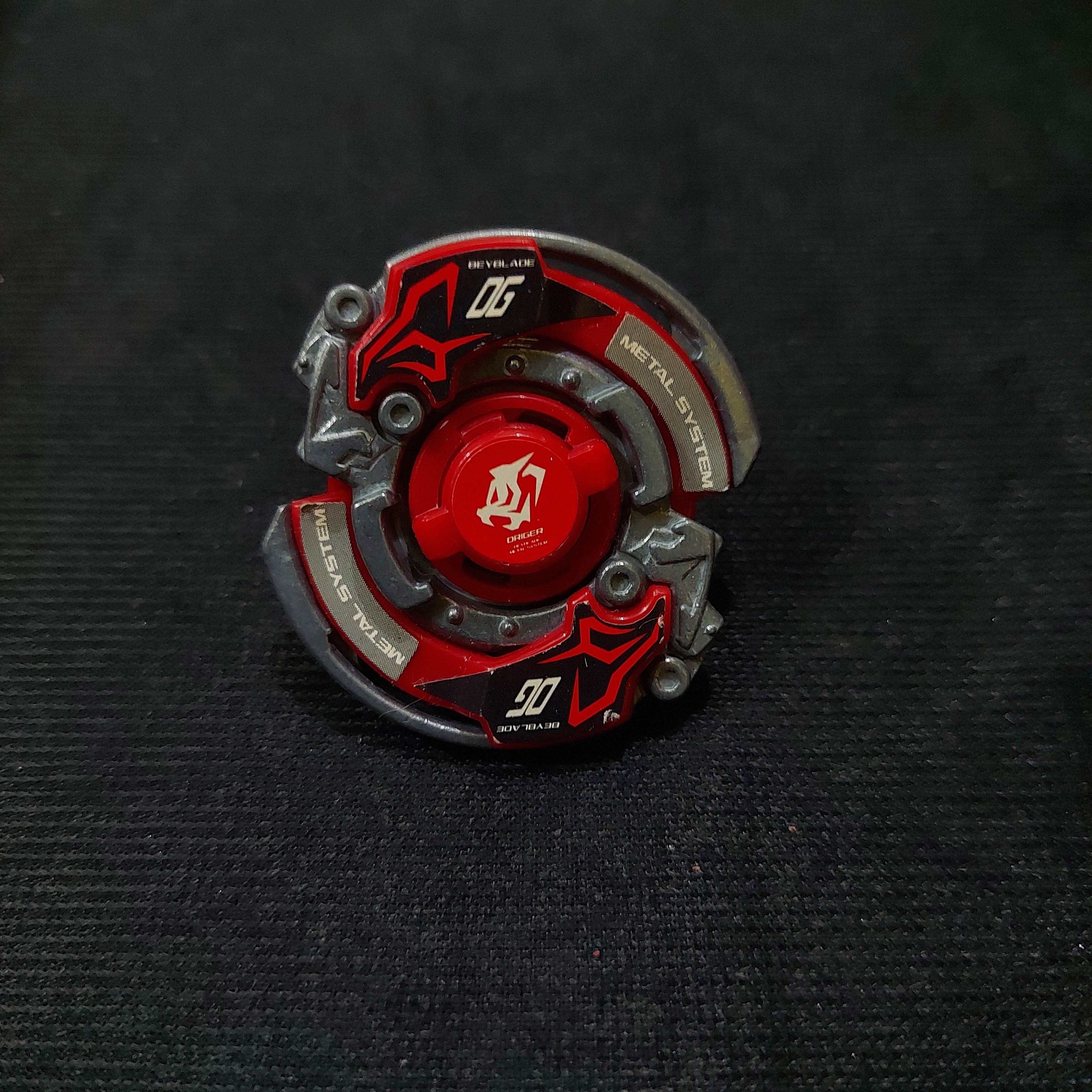 ドライガーS レッド Driger s red bey blade Takara Beyblade Driger MS Red Used